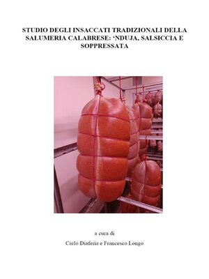 cover image of Studio degli insaccati tipici della salumeria calabrese--'nduja, salsiccia e soppressata